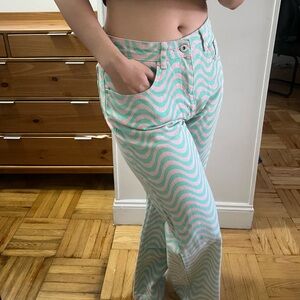 Ragged Priest Wavy Pants Size 28”